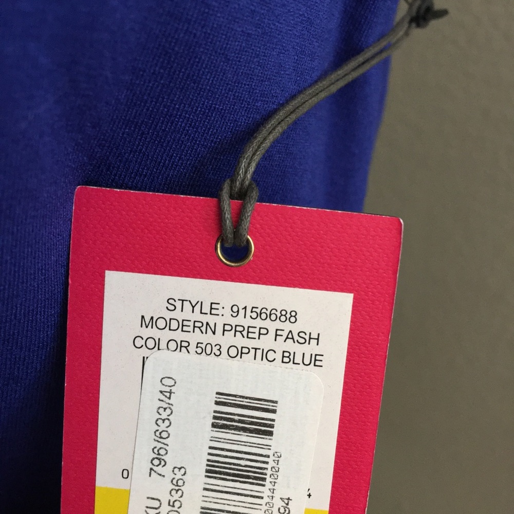 Vince Camuto Royal Blue Sleeveless Blouse - Picture 7 of 9